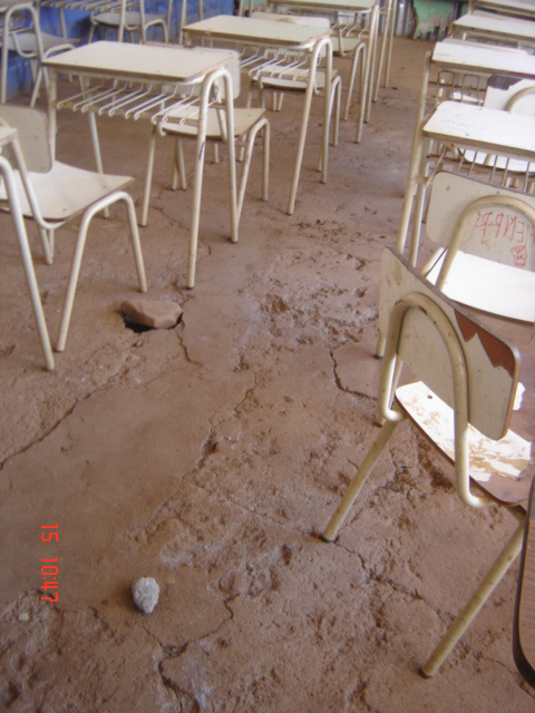 Escuela Eleno Castro, antes. 2008